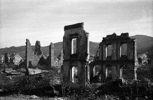 Quelle: Landesarchiv Baden-Württemberg Ruine der Ludwigskirche